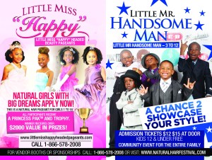 Little Miss "Happy" Headed Pageant 